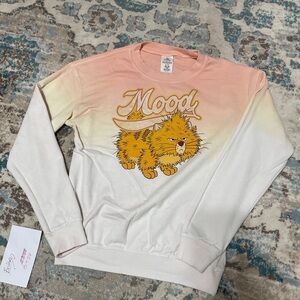 Disney aristocats Toulouse MOOD XS sweatshirt sweater rare HTF